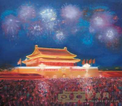 尹朝阳 2004年作 天安门 130×150cm